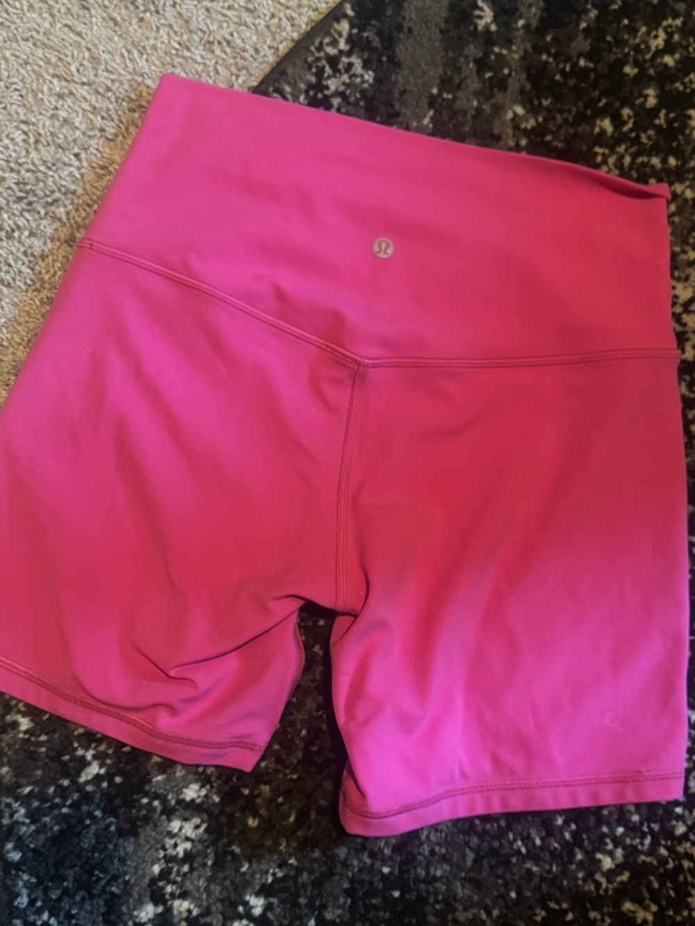 lululemon athletica Hot Pink High-Rise Bike Shorts